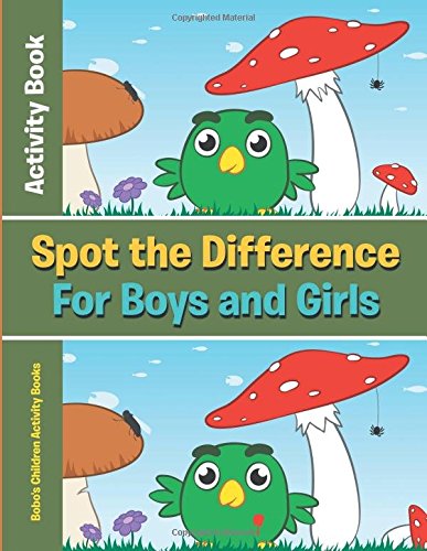 Spot the Difference For Boys and Girls Activity Book