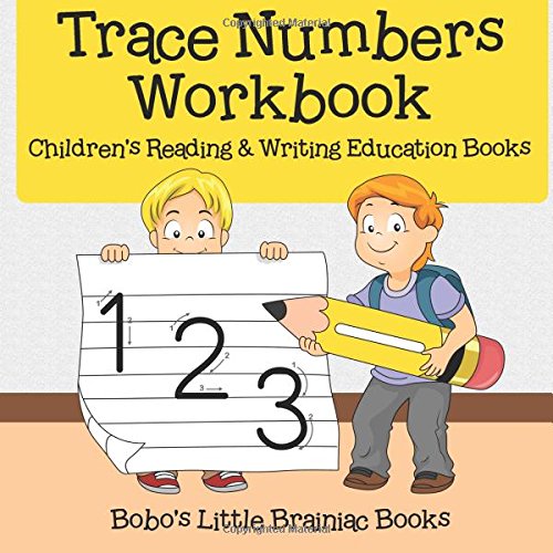 Trace Numbers Workbook : Children’s Reading & Writing Education Books