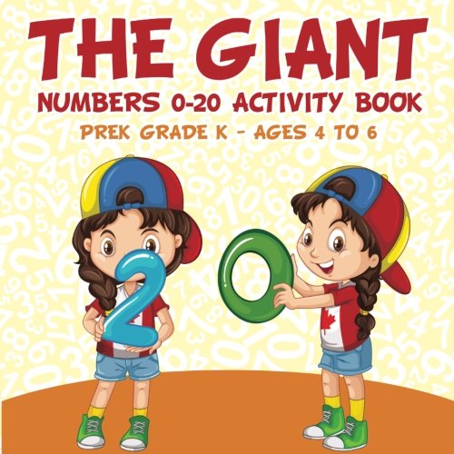 The Giant: Numbers 0-20 Activity Book | PreK-Grade K – Ages 4 to 6