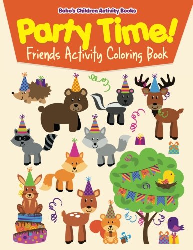 Party Time! Friends Activity Coloring Book