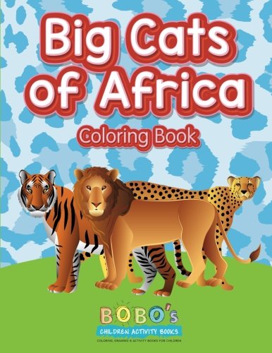 Big Cats of Africa Coloring Book