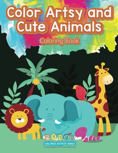 Color Artsy and Cute Animals Coloring Book