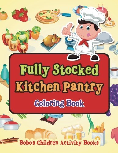 Fully Stocked Kitchen Pantry Coloring Book