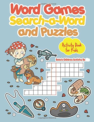 Word Games, Search-a-Word and Puzzles Activity Book for Kids