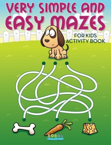 Very Simple and Easy Mazes for Kids Activity Book