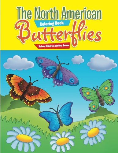 The North American Butterflies Coloring Book