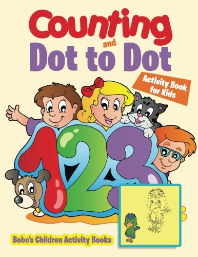 Counting and Dot to Dot Activity Book for Kids