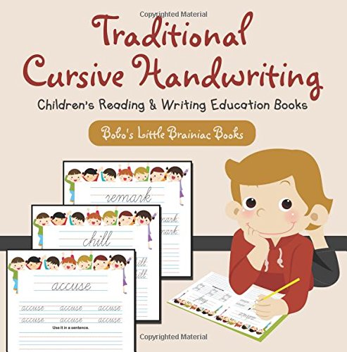 Traditional Cursive Handwriting : Children’s Reading & Writing Education Books