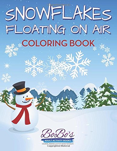 Snowflakes Floating On Air Coloring Book