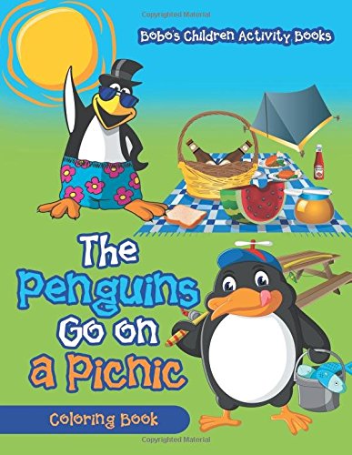 The Penguins Go On A Picnic Coloring Book