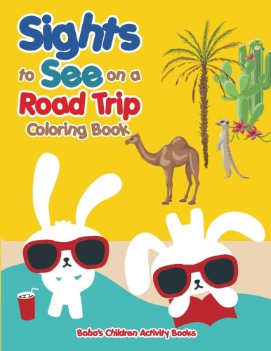 Sights to See on a Road Trip Coloring Book