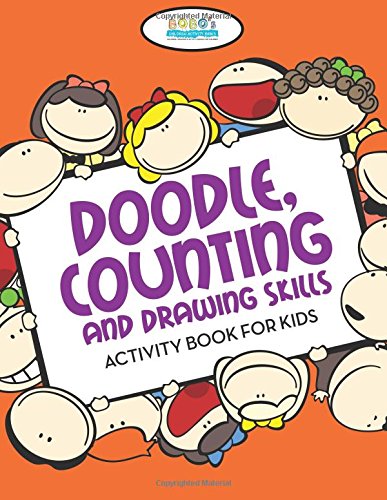 Doodle, Counting and Drawing Skills Activity Book for Kids