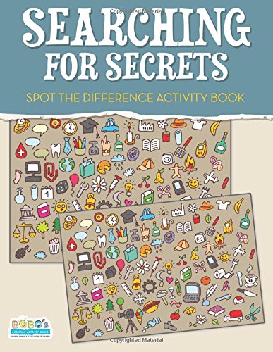 Searching for Secrets: Spot the Difference Activity Book