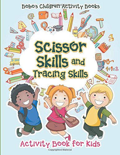 Scissor Skills and Tracing Skills Activity Book for Kids