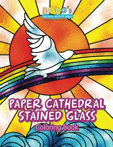 Paper Cathedral Stained Glass Coloring Book