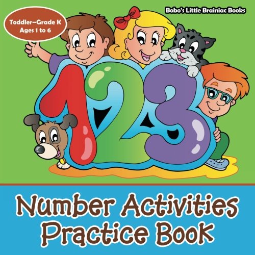 Number Activities Practice Book | Toddler-Grade K – Ages 1 to 6