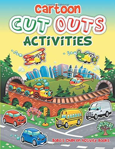 Cartoon Cut Outs Activities Activity Book